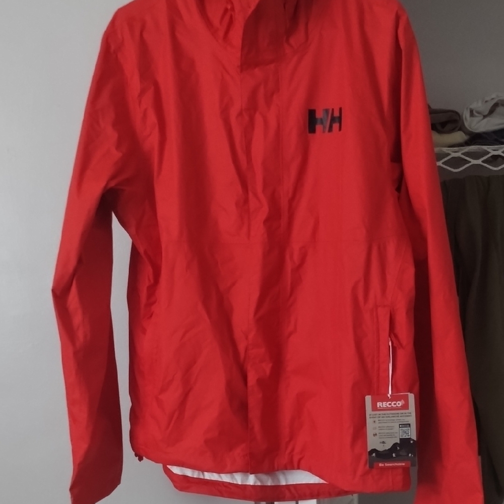 Helly Hansen Vibrant Red Outdoor Jacket